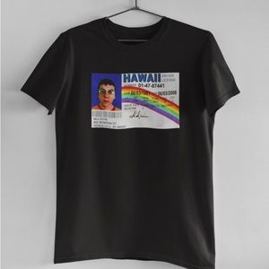 Mclovin Hawaii driver license T shirt